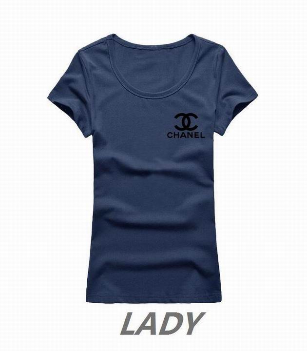 Chanel short round collar T woman S-XL-027